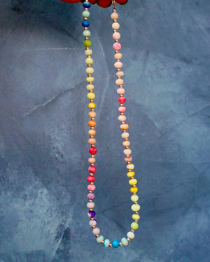 Opal Necklace with Gold Fill Beads F75