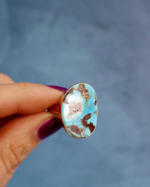 Turquoise Ring in Gold Alchemia WT109