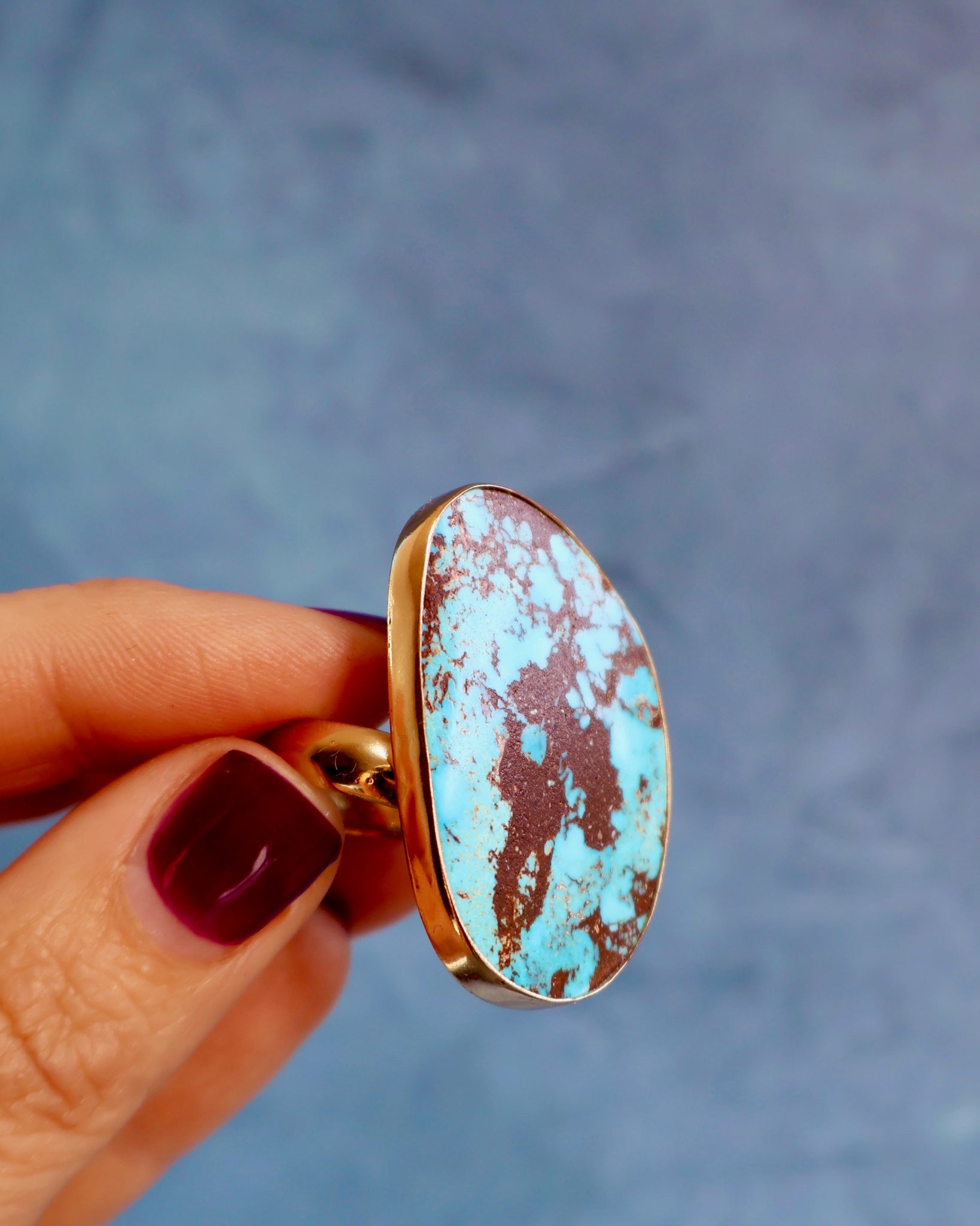 Turquoise Ring in Gold Alchemia WT110