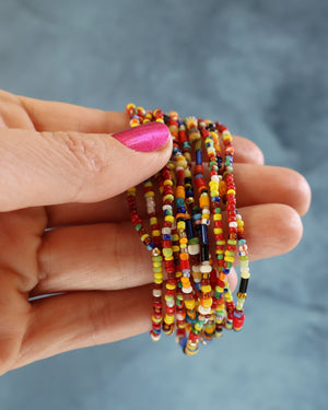 Multicolored Stretch Bracelet H62