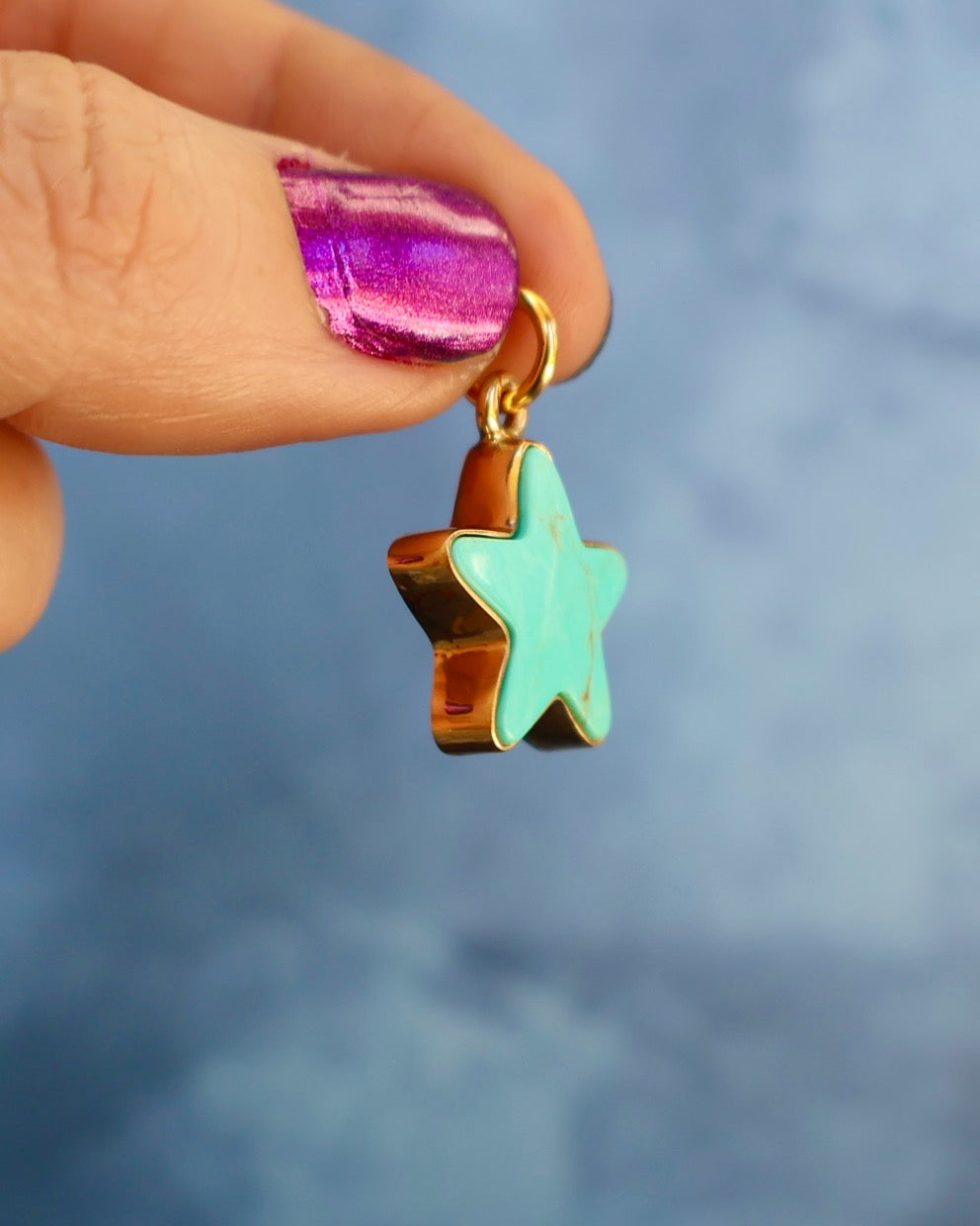 *Charm Only* Campitos Turquoise Star