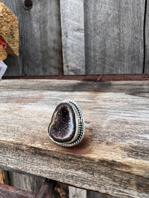 Geode ring hot sale